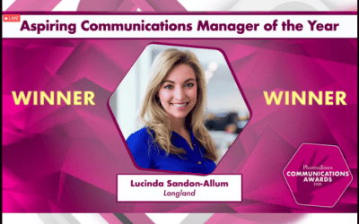 Communications Awards winner shares insight into the competition