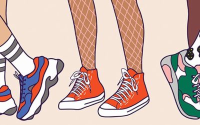 Funky trainers on a mission